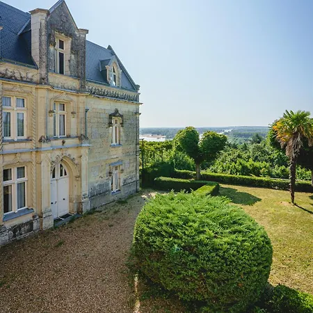לינה וארוחת בוקר Chateau Avec Vue Sur La Loire