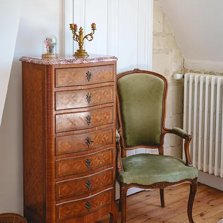 לינה וארוחת בוקר Chateau Avec Vue Sur La Loire Chènehutte-les-Tuffeaux