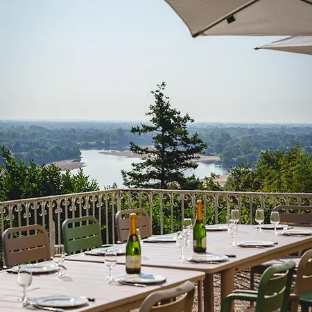 לינה וארוחת בוקר Chateau Avec Vue Sur La Loire 4*